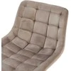 Ēdamistabas krēsls Domoletti Aineki 53000006486, brūna krās., 40 cm x 50 cm x 90 - 115 cm