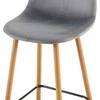 Ēdamistabas krēsls Domoletti ALAULA 53000006488, pelēka krās., 47.5 cm x 42.5 cm x 106 cm