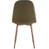 Actona STOKE DINING CHAIR DUSTY Žalias/WOOD LEGS