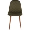 Actona STOKE DINING CHAIR DUSTY Žalias/WOOD LEGS