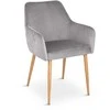 Actona CHAIR ZENON DINING 83X57X59.2 Pilkas VELVE