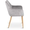 Actona CHAIR ZENON DINING 83X57X59.2 Pilkas VELVE
