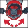 Einhell Forestry helmet (BG-SH 2 ) (oranžinis/juodas)