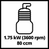 Einhell Einhell benzininis vandens siurblys GC-PW 16 (raudonas/juodas, 1,6 kW)