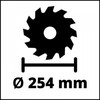 Einhell Stalinis pjūklas TC-TS 254 eco