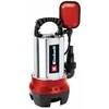 Einhell dirty water pump GC-DP 6315 N, submersible / pressure pump (red/stainless steel, 630 watts)