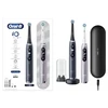 Elektrinis dantų šepetėlis Oral-B iO Series 9 Duo Pack, juoda sp./rožinė sp.