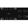 Whirlpool AKT 801/NE kaitlentė Juodas Įmontuojama 58 cm Keraminė kaitlentė 4 zona(s)