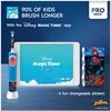 Elektrinis dantų šepetėlis Oral-B D103.413.2K Vitality PRO Kids, mėlyna sp./raudona sp.