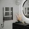 Elektrinis rankšluosčių džiovintuvas Terma D01, 600 mm x 710 mm, metalo pilkos spalvos