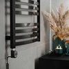 Elektrinis rankšluosčių džiovintuvas Terma D01, 600 mm x 710 mm, metalo pilkos spalvos