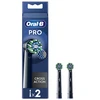 Dantų šepetėlis Elektrinio dantų šepetėlio galvutė Oral-B EB50-4 Cross Action Pro, juoda sp., 4 vnt.
