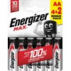 ENERGIZER MAX ALKALINE AA X6