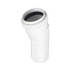 Magnaplast Vidaus kanalizacijos alkūnė HTplus, Ø 32 mm, 30°, balta