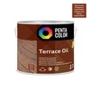 Terasų aliejus Pentacolor Terrace Oil, tamsiai ruda sp., 2.7 l