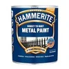Metalo dažai HAMMERITE SMOOTH FINISH, blizgūs, geltonos sp., 750 ml
