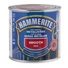 Metalo dažai HAMMERITE SMOOTH FINISH, blizgūs, raudonos sp., 250 ml