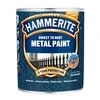 Metalo dažai HAMMERITE HAMMERED FINISH, raudonos sp., 750 ml