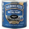 Emaliniai dažai, universalūs / apsaugo metalines konstrukcijas nuo korozijos. „Hammerite“ metalo dažai, pusiau blizgūs, 0,75 l, juodi.