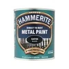 Emaliniai dažai, universalūs / apsaugo metalines konstrukcijas nuo korozijos. „Hammerite“ metalo dažai, pusiau blizgūs, 0,75 l, juodi.