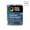 Pentacolor dažai PENTAC Anti-Rust Hammered Baltas 2,5L