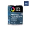 Pentacolor PAINT PENTAC ANTIRUST HAMMERED BLU 750ML