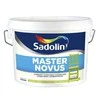 Vandeniniai alkidiniai dažai SADOLIN MASTER NOVUS 15, pusiau matiniai, baltos sp., 2,5 l