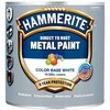 Metalo dažai HAMMERITE SMOOTH FINISH, blizgūs, baltos sp., BC bazė, 2,35 l