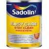 Nešvarumus atstumiantys sienų dažai SADOLIN EASYCARE WOOD&amp;METAL, matiniai, BW bazė, 0,7 l