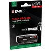 Emtec Emtec B120 Click Secure USB flash drive 256 GB USB Type-A 3.2 Gen 2 (3.1 Gen 2) Juodas