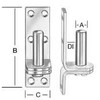 Vyriai durims, 3 cm