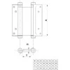 Lankstas durims IBFM 107036, nikelio