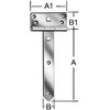 0521587 VYRIS T-FORMOS 250X33MM DAŽ JUODA VORMANN
