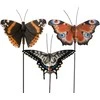 Esschert_Des Dekoracija „Drugelis“ 37000554, 13 cm x 10 cm x 78.6 cm