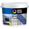 Fasadinių dažų bazė Pentacolor Ultra Facade, emulsiniai, visiškai matiniai, 3 l