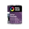 Fasadiniai dažai Pentacolor Acryl Facade, balti, 1 l
