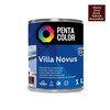 Fasadiniai dažai Pentacolor Villa Novus, vyšnių spalvos, 1 l