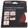 Faster Tools Šlifavimo diskas Velcro 125mm Grūdėtumas 180 (5 vnt.)