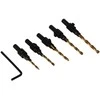 Grąžtas Faster Tools Grąžtų rinkinys medienai 3-8mm, 5 vnt.