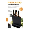 Fiskars FF 5 peilių rinkinys plastikiniame bloke