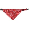 Flamingo DOG COLL BANDANA PINTO Raudonas 40-65CM 25MM