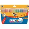 Flomasteriai Bic Kids Couleur, vienpusiai, 24 vnt.