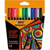 Bic Flomasteriai Intensity Up, 12 spalvų rinkinys 978004