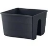 FORM PLASTIC Vazonas balkonui 30cm juodas