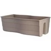 FORM PLASTIC Vazonas balkonui 60cm rudas