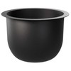 FORM PLASTIC Gėlių vazono stovas „Standy1“ su įdėklu D24cm, juodas