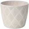 FORM PLASTIC Gėlių vazonas Flow Petit Eco 17 cm, baltas