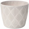 FORM PLASTIC Gėlių vazonas Flow Petit Eco 19 cm, baltas
