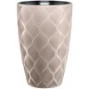 FORM PLASTIC Gėlių vazonas Flow Slim 30 cm 24 l, rudas