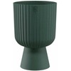 Vazonas FORM PLASTIC Keli Mika Eco Wood 14cm Žalia